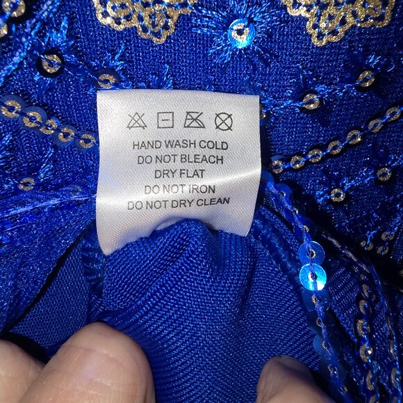 Bella Barnett blue sequin dress - Picture 5 of 5